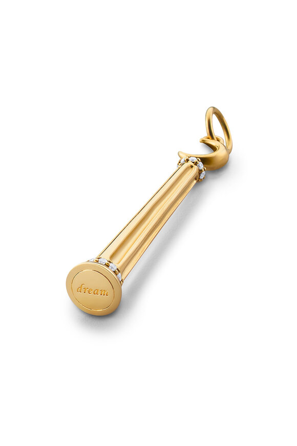 Monica Rich Kosann - 18K Yellow Gold Athena Bar Charm