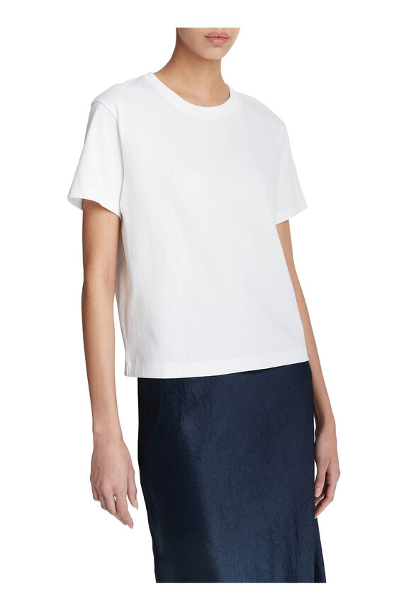 Vince Optic White Crewneck T-Shirt - view 2
