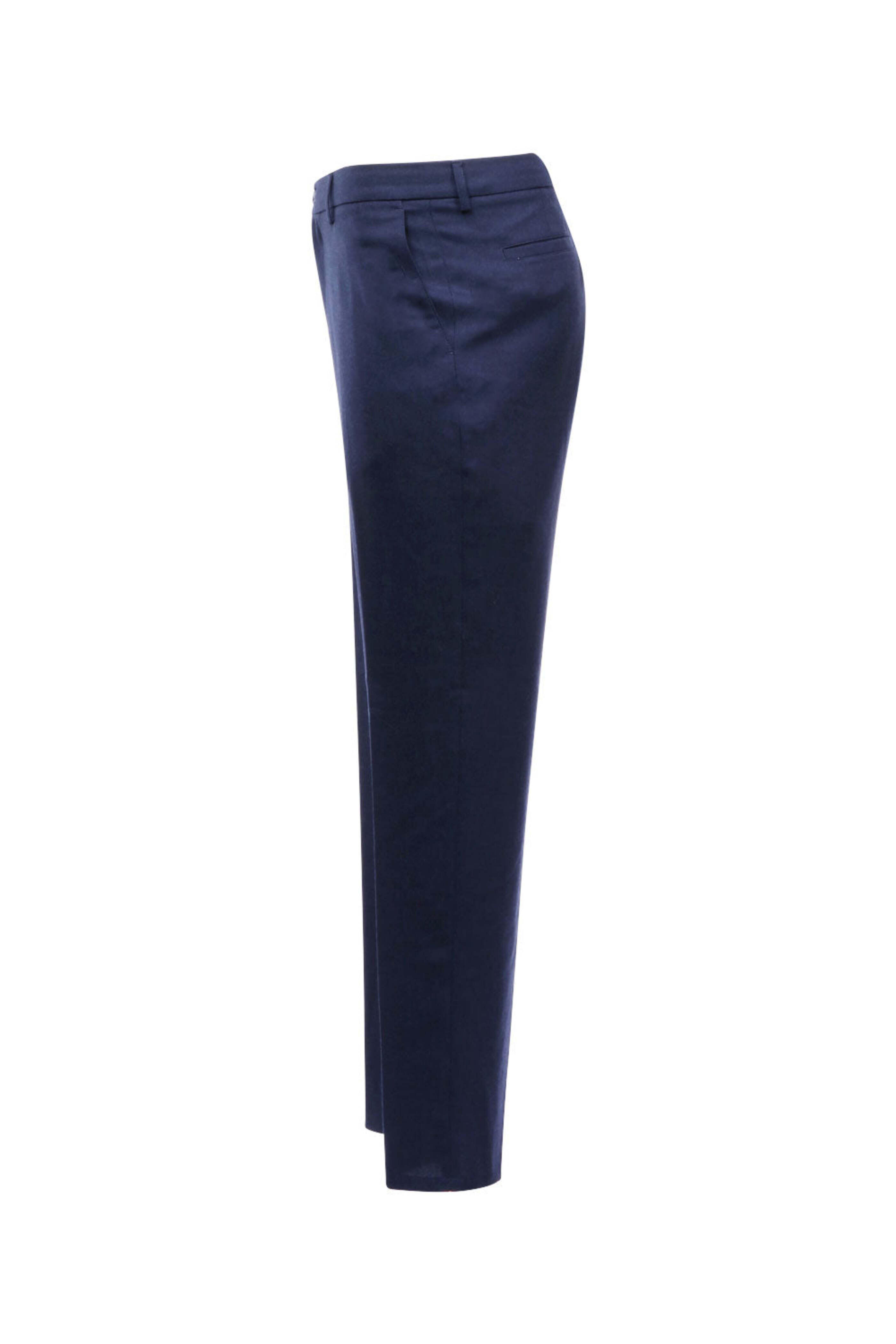 Marco Pescarolo - Navy Zip Dress Pant