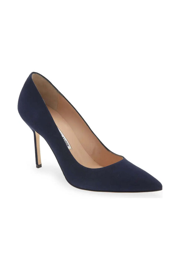 Manolo Blahnik - BB Floral Print Pumps 90mm | Mitchell Stores