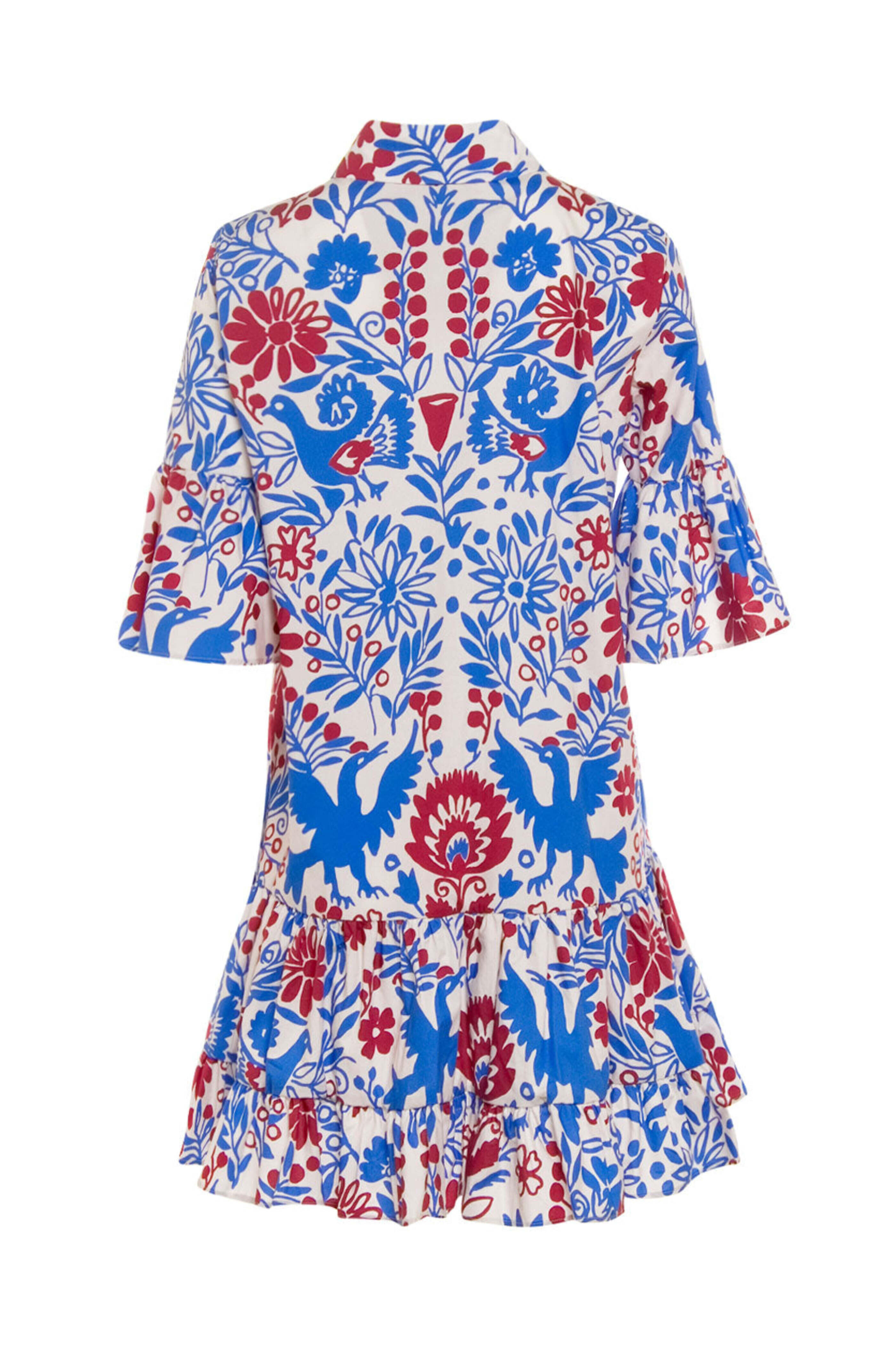La DoubleJ - Blue Forest Choux Dress