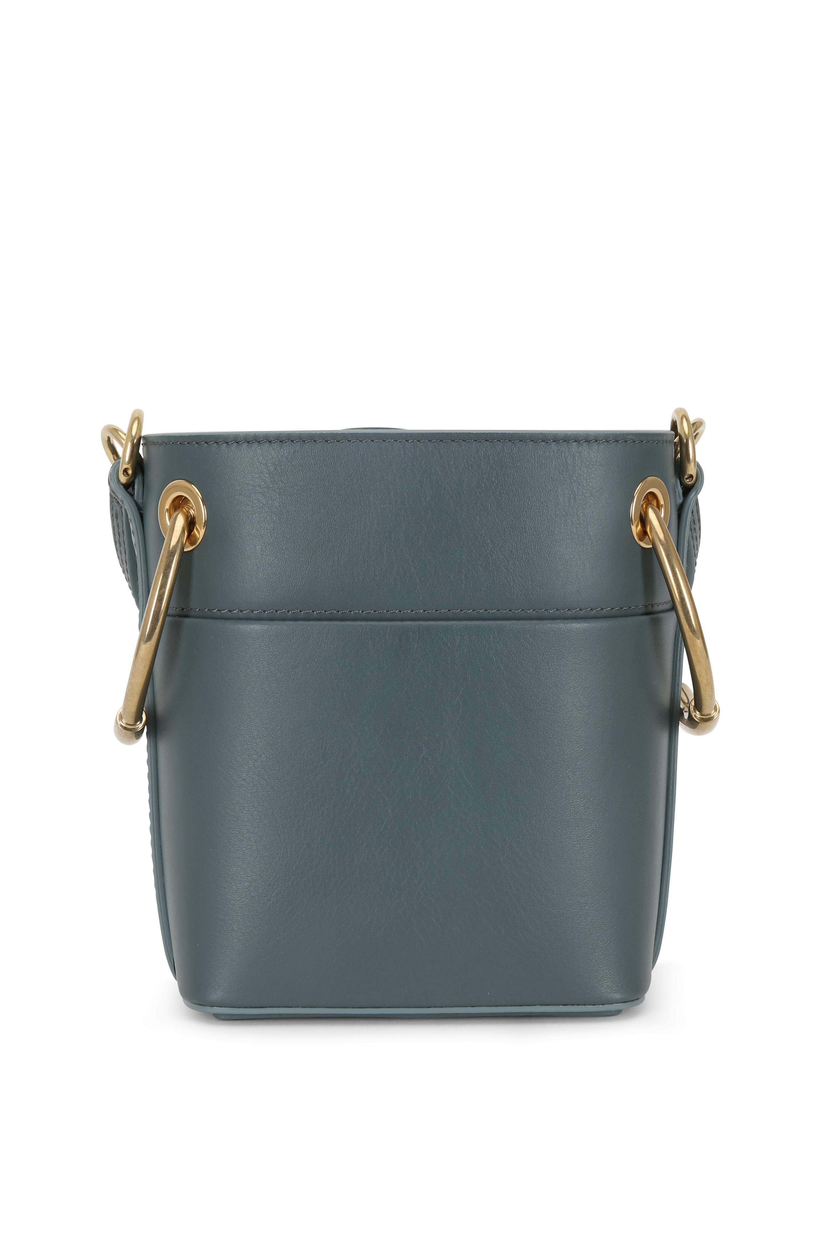 Chloe roy mini smooth leather bucket bag sale