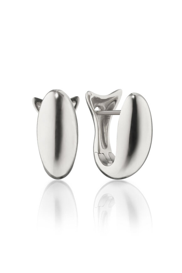 Monica Rich Kosann Perseverance Huggie Earrings  