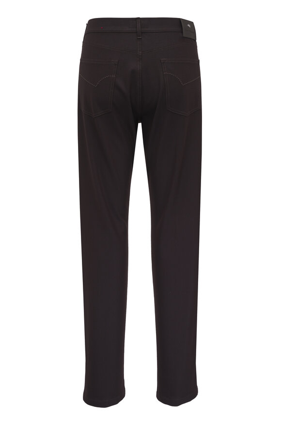 Marco Pescarolo Magnifico Brown Cashmere Five Pocket Pant - view 6