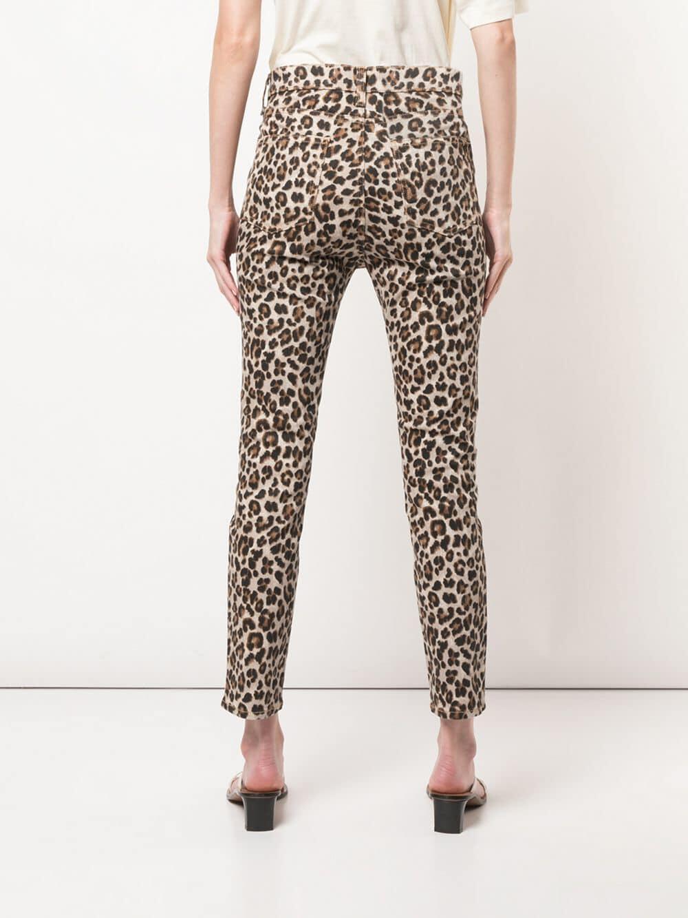 Veronica Beard Leopard Print Sport Bra & Leggings Set Size Extra
