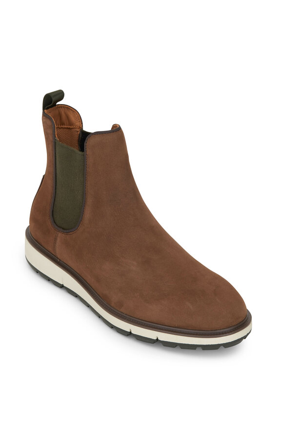 Swims - Motion Brown Suede Chelsea Boot