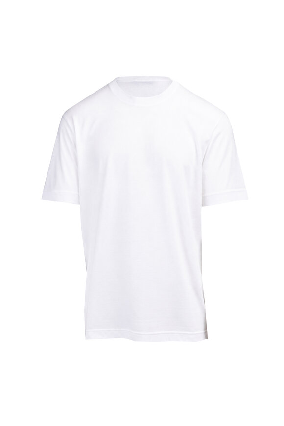 KNT White Crewneck T-Shirt - view 1