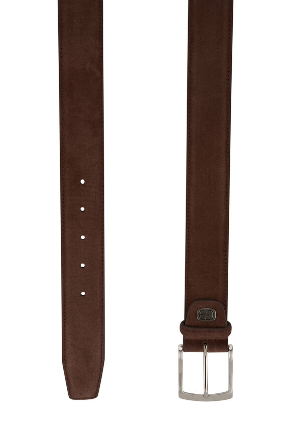 G Brown - Wyatt Brown Suede Belt 