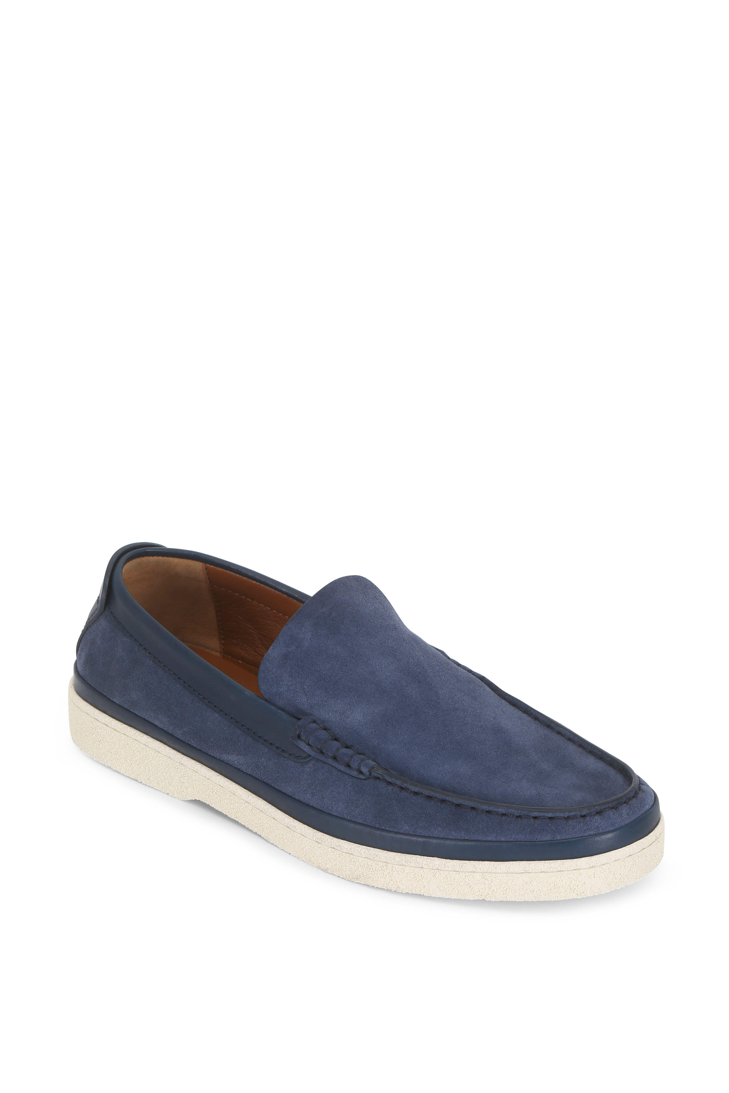フラットシューズ Guglielmo Rotta Page Blue Loafer $_57.JPG?set_id=880000500F