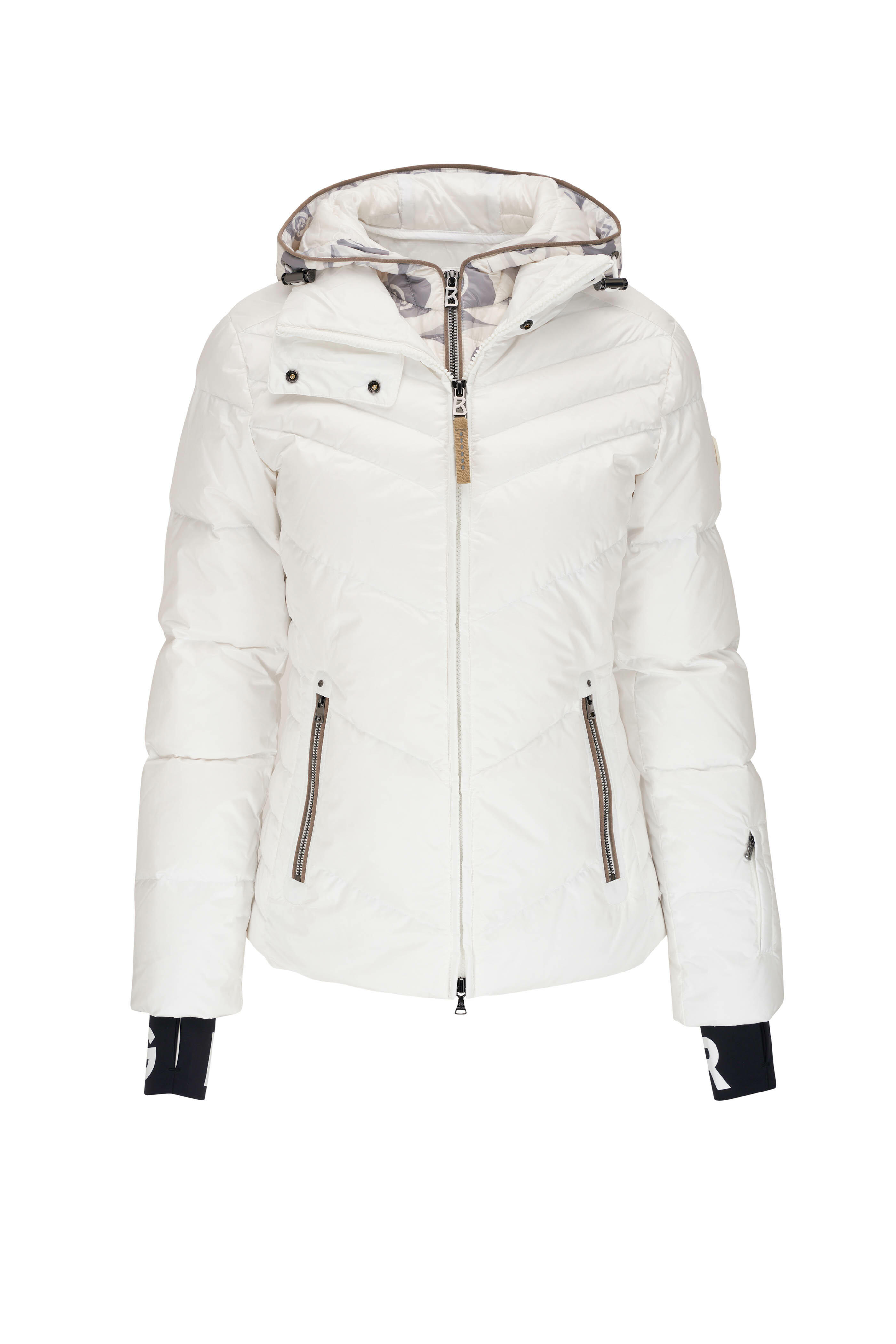 Bogner - Calie Off-White Quilted Down Ski Jacket