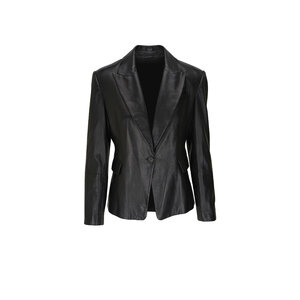 【23AW NEW】BRUNELLO CUCINELLI / ラペルカラー ブレザー/Black 23AW NEW】BRUNELLO CUCINELLI / ラペルカラー ブレザー