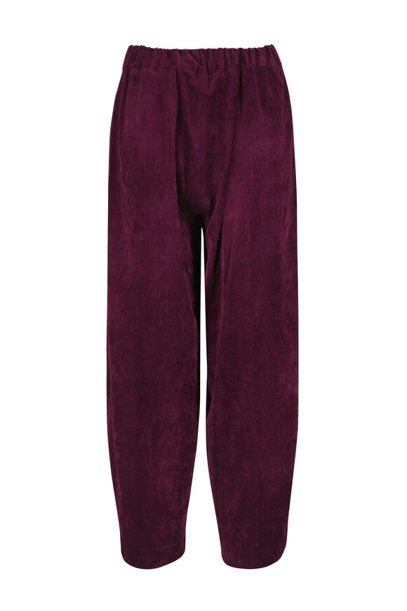Antonelli San Lorenzo Burgundy Corduroy Pant - view 3