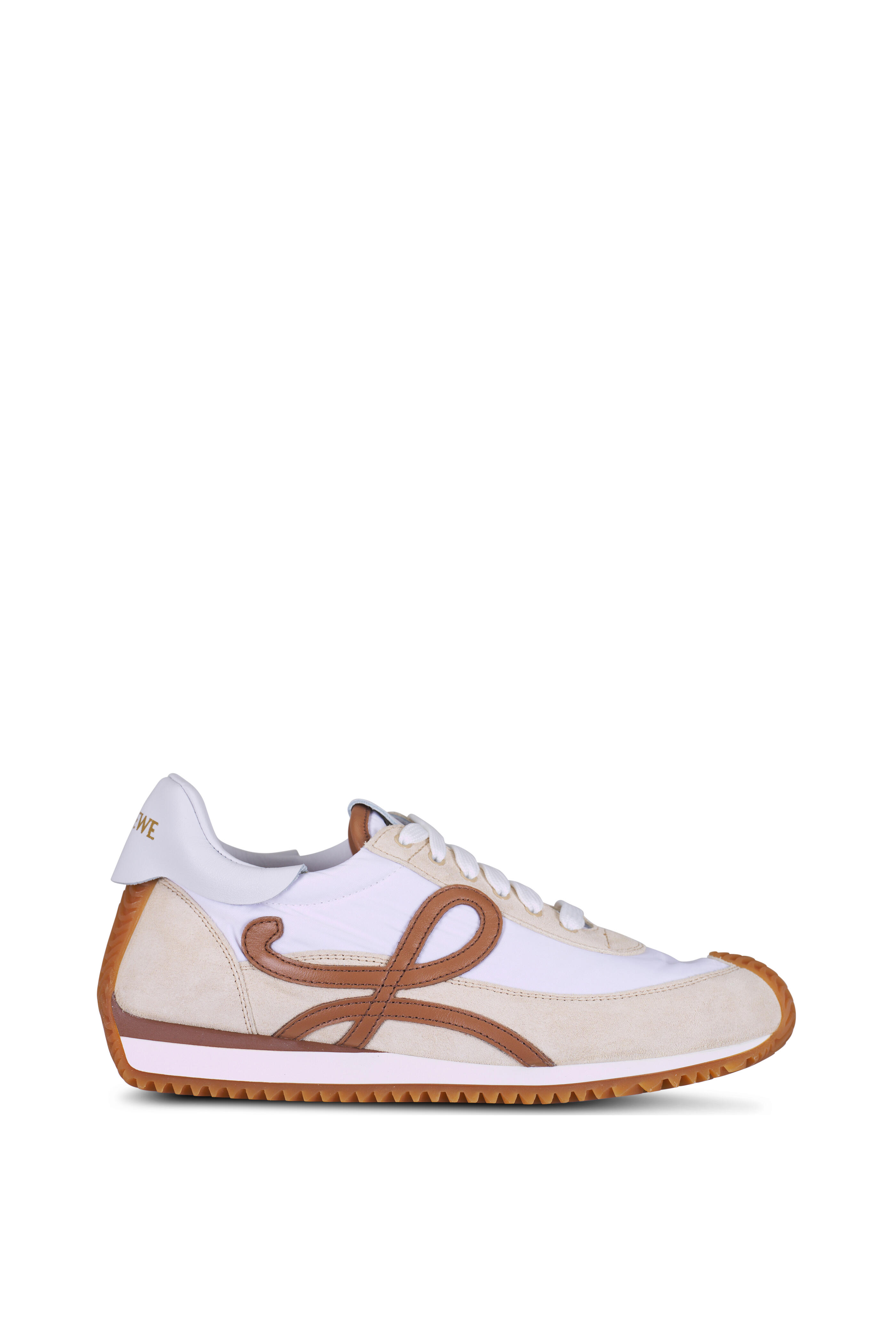 スニーカー Loewe Sneaker Flow Runner 2.0 Flow Runner 2.0 in nylon and suede White - LOEWE