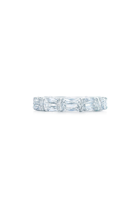 Kwiat - Platinum Ashoka Diamond Wedding Band