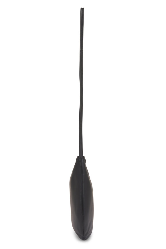The Row EW Izzy Black Ans Leather Crossbody - view 3