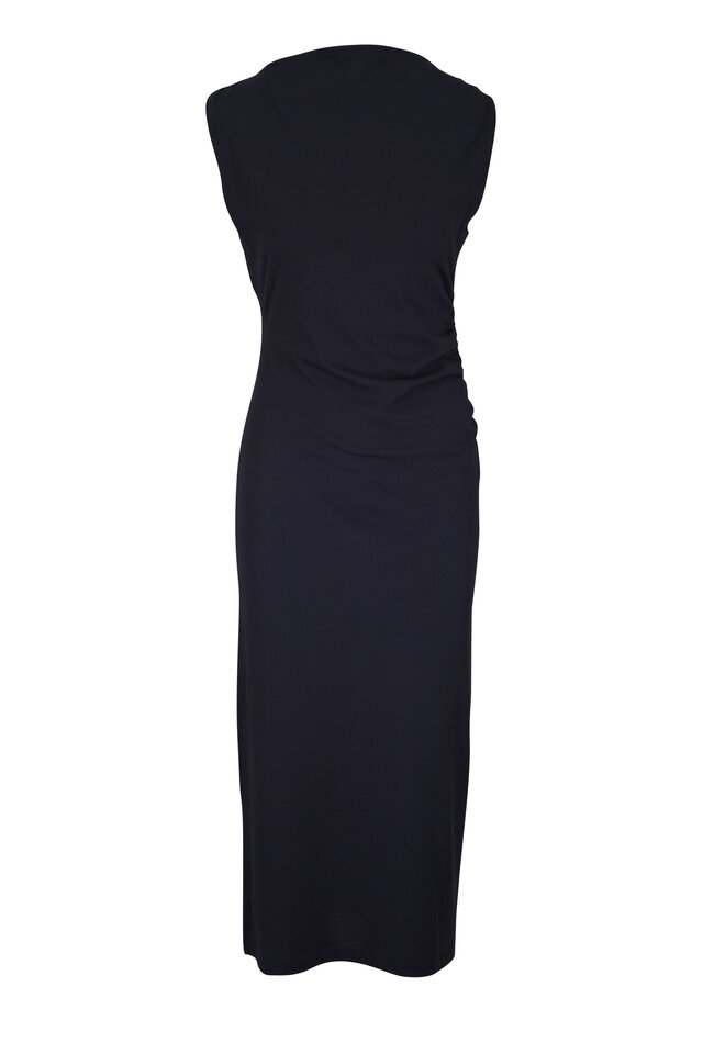Vince - Coastal Blue Satin Tank Dress | Mitchell Stores