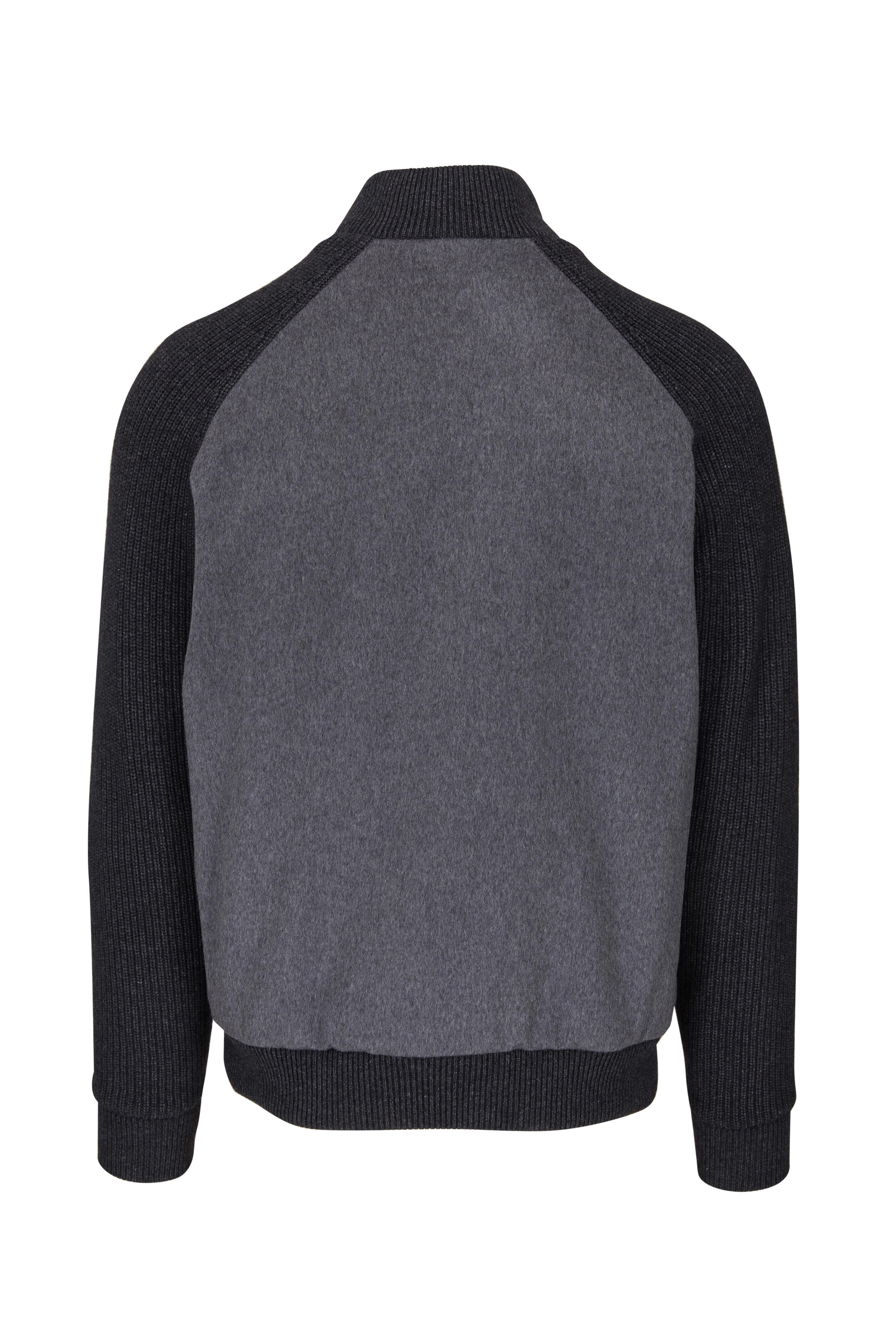 Corneliani - Gray Bomber Jacket