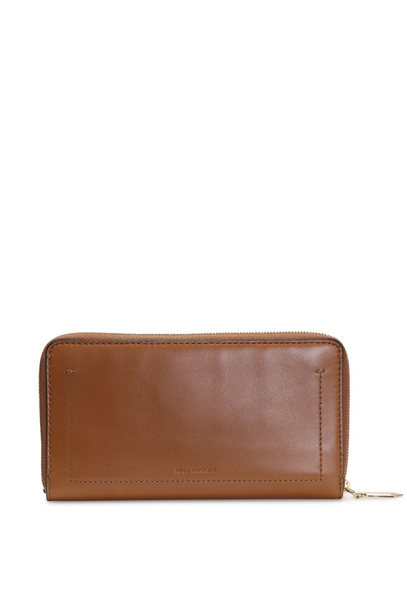 Reed Krakoff - Saddle Leather Zip Around Wallet Handbag