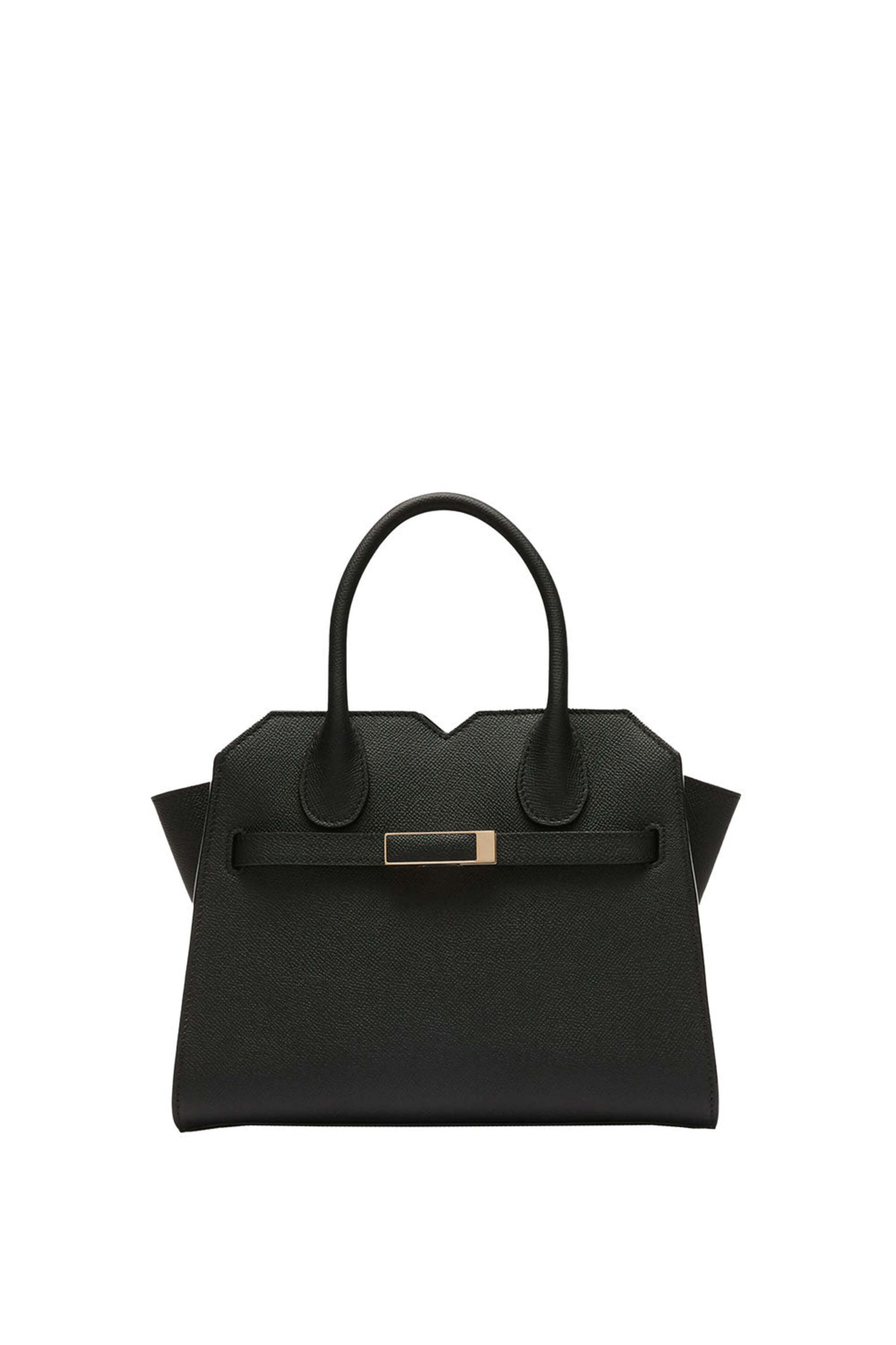 ヴァレクストラ Valextra Milano Mini Handbag Valextra - Milano Mini Bag in Black | Mitchell Stores