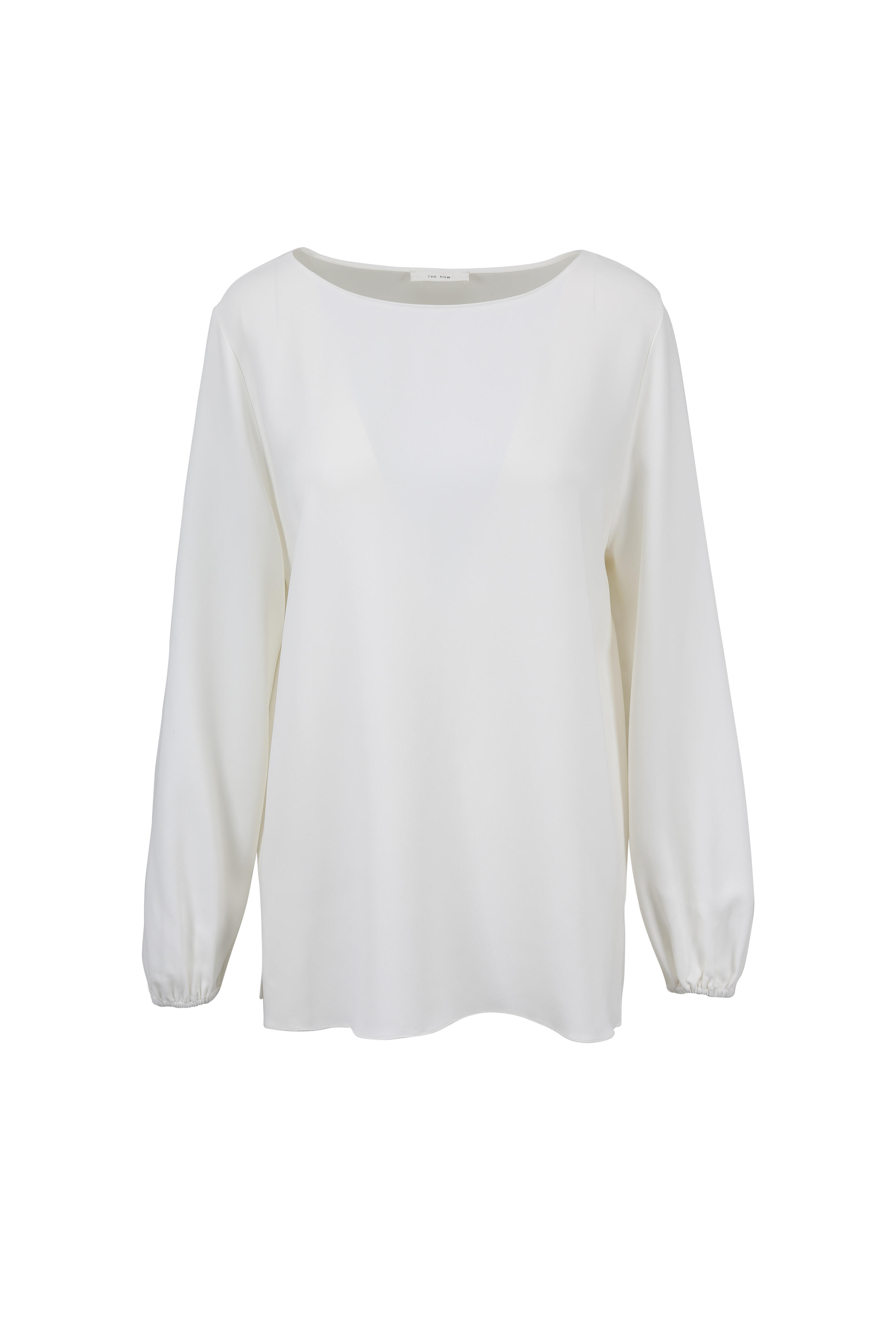 The Row - Sorel Ivory Boatneck Top