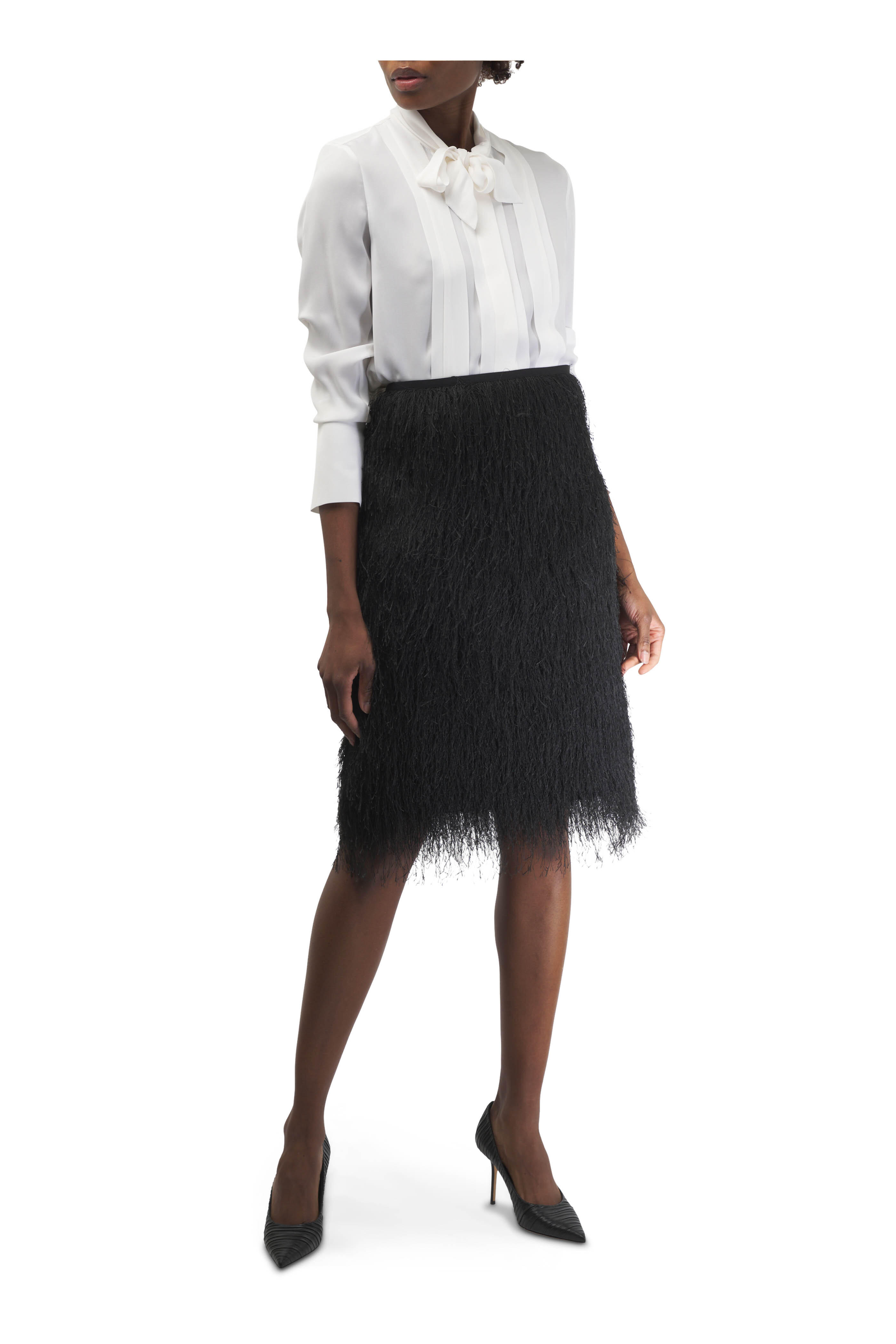 TWP - Bergman Ivory Silk Top