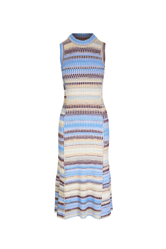 Jonathan Simkhai Fairfax Multicolor Knit Dress 