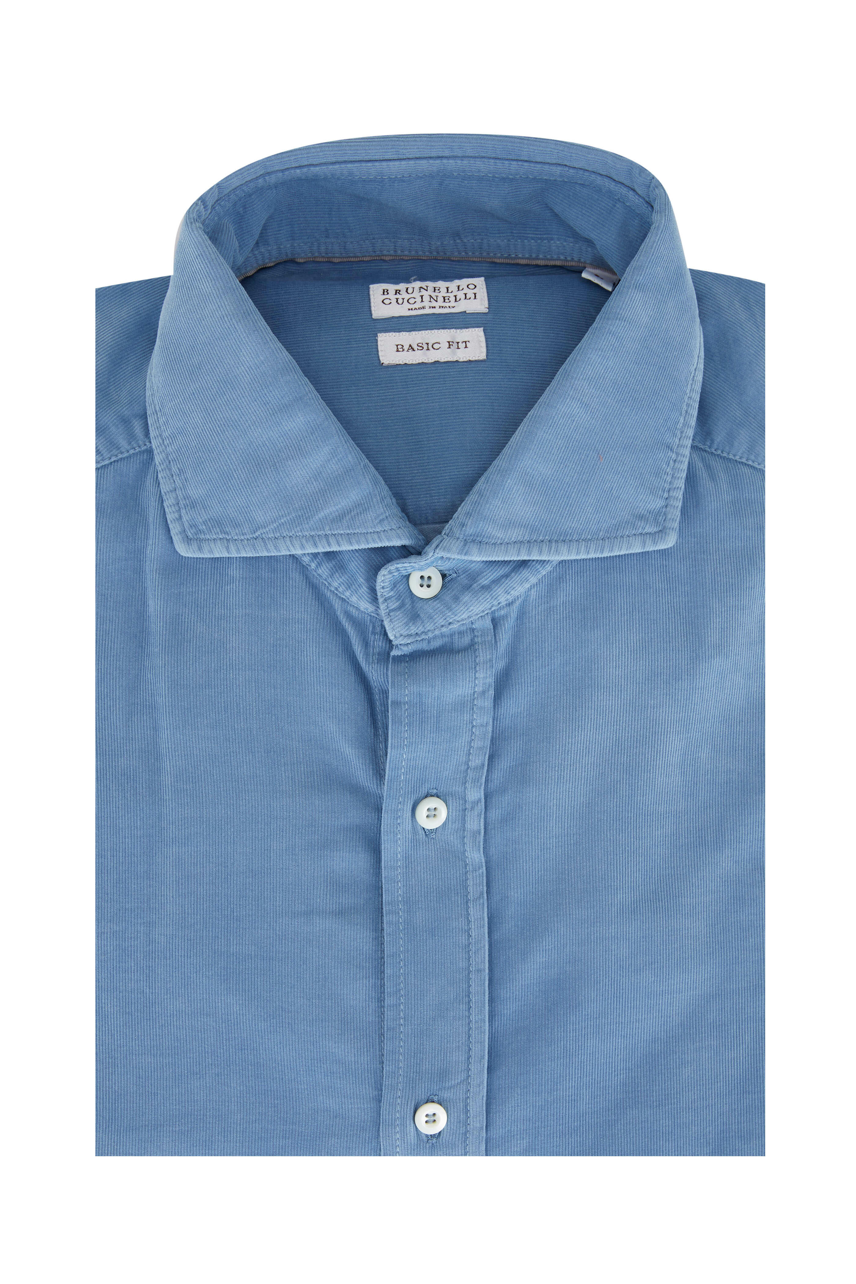 BRUNELLO CUCINELLI /ライトブルーポロシャツ Sサイズ BRUNELLO CUCINELLI /ライトブルーポロシャツ Sサイズ Brunello