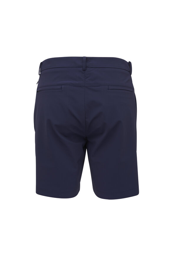 Peter Millar Navy Crown Crafted Bingham Performance Shorts - view 5
