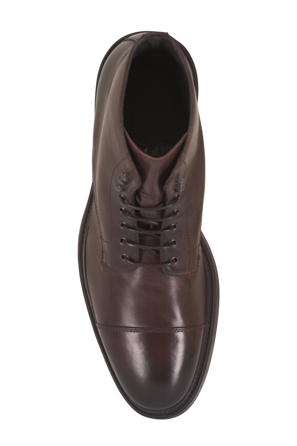 To Boot New York Burkett Dark Brown Moro Leather Boot - view 3