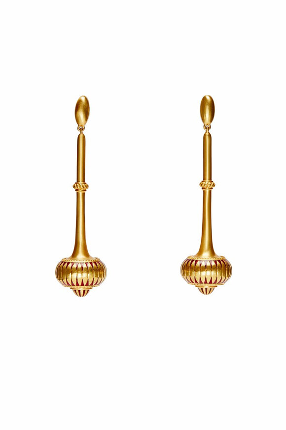 Van Gelder Jodha Bai Spirit Ball Pendant Earrings - view 1