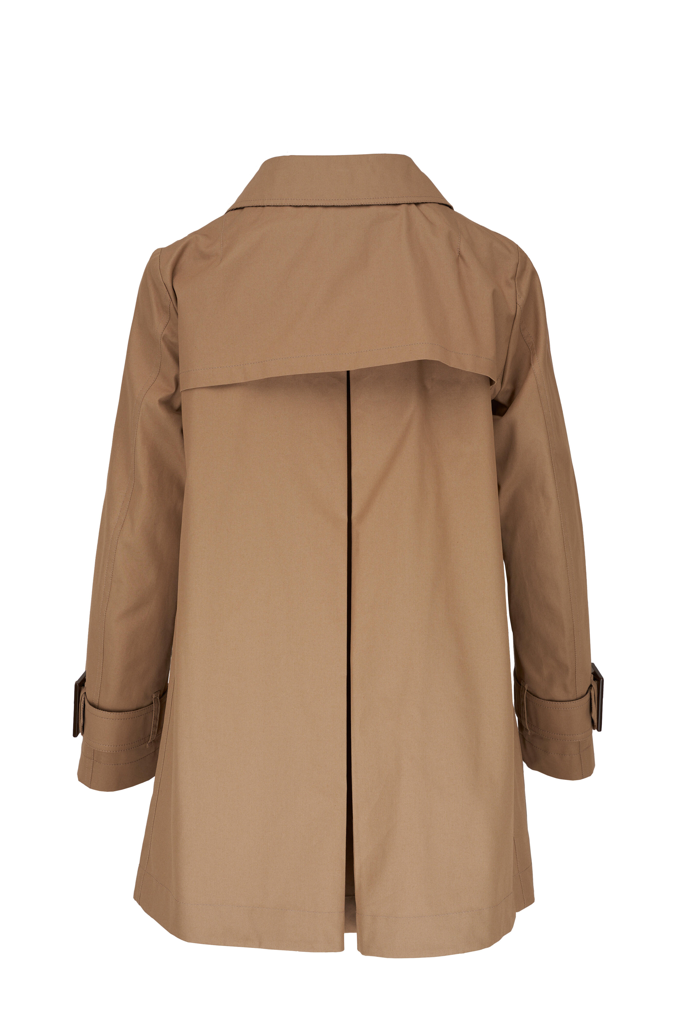Herno - Delon Sand Cotton Trench Coat | Mitchell Stores
