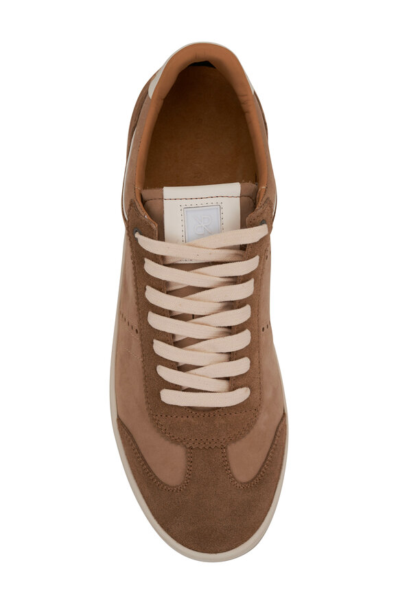 Rubirosa - Judy Taupe Leather & Suede Sneaker