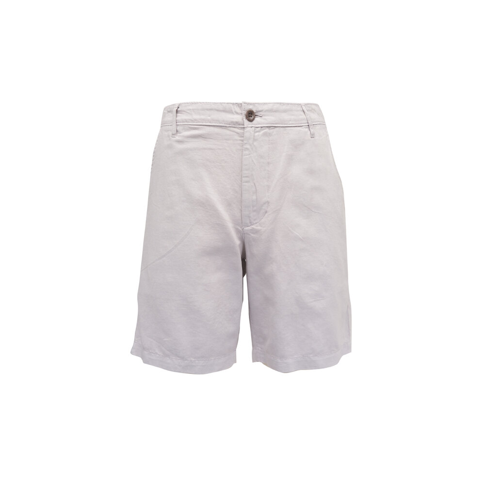 韓国人気【haag】 cloud shorts light grey AG - Wanderer Light Gray Linen Shorts | Mitchell Stores