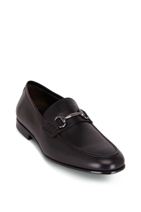 To Boot New York - Agostino Black Butterfly Leather Loafer