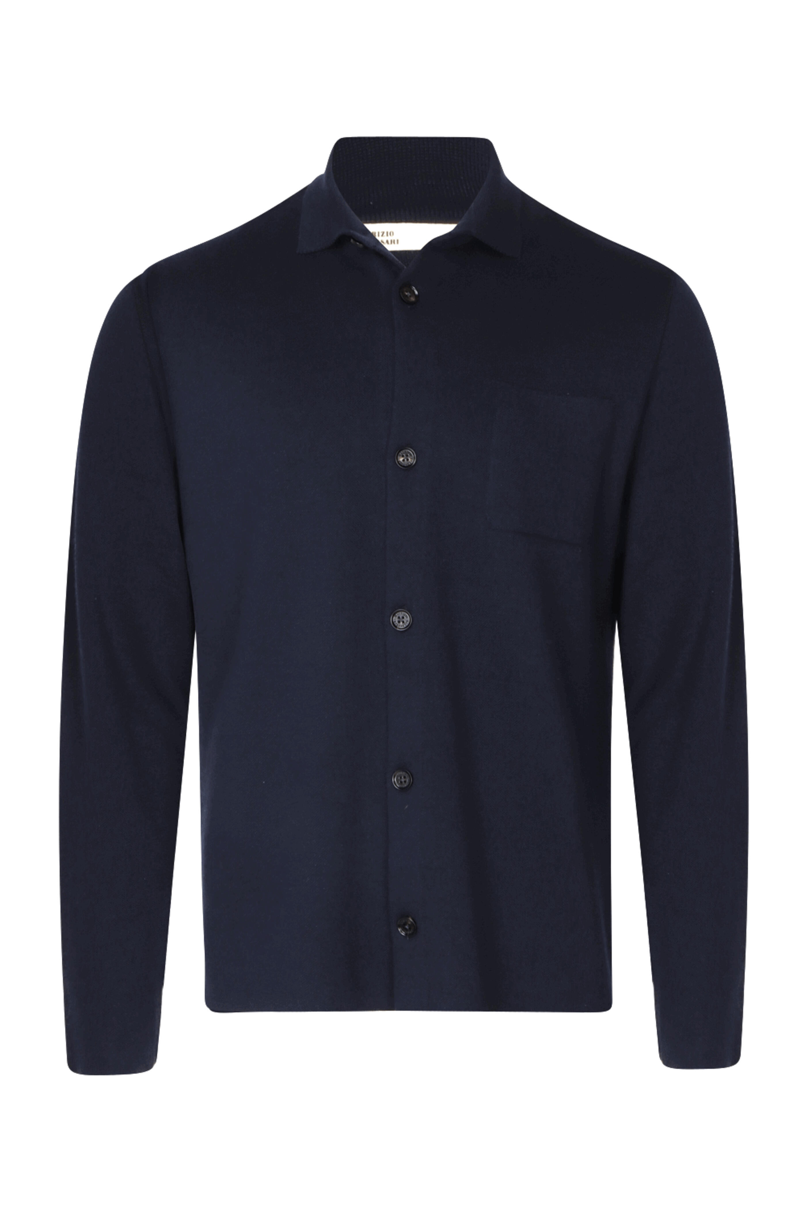 Maurizio Baldassari - Navy Kwish Overshirt | Mitchell Stores