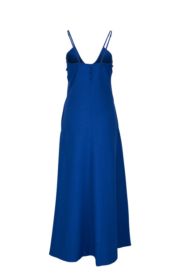 Dorothee Schumacher - Summer Cruise Royal Blue Linen Maxi Dress