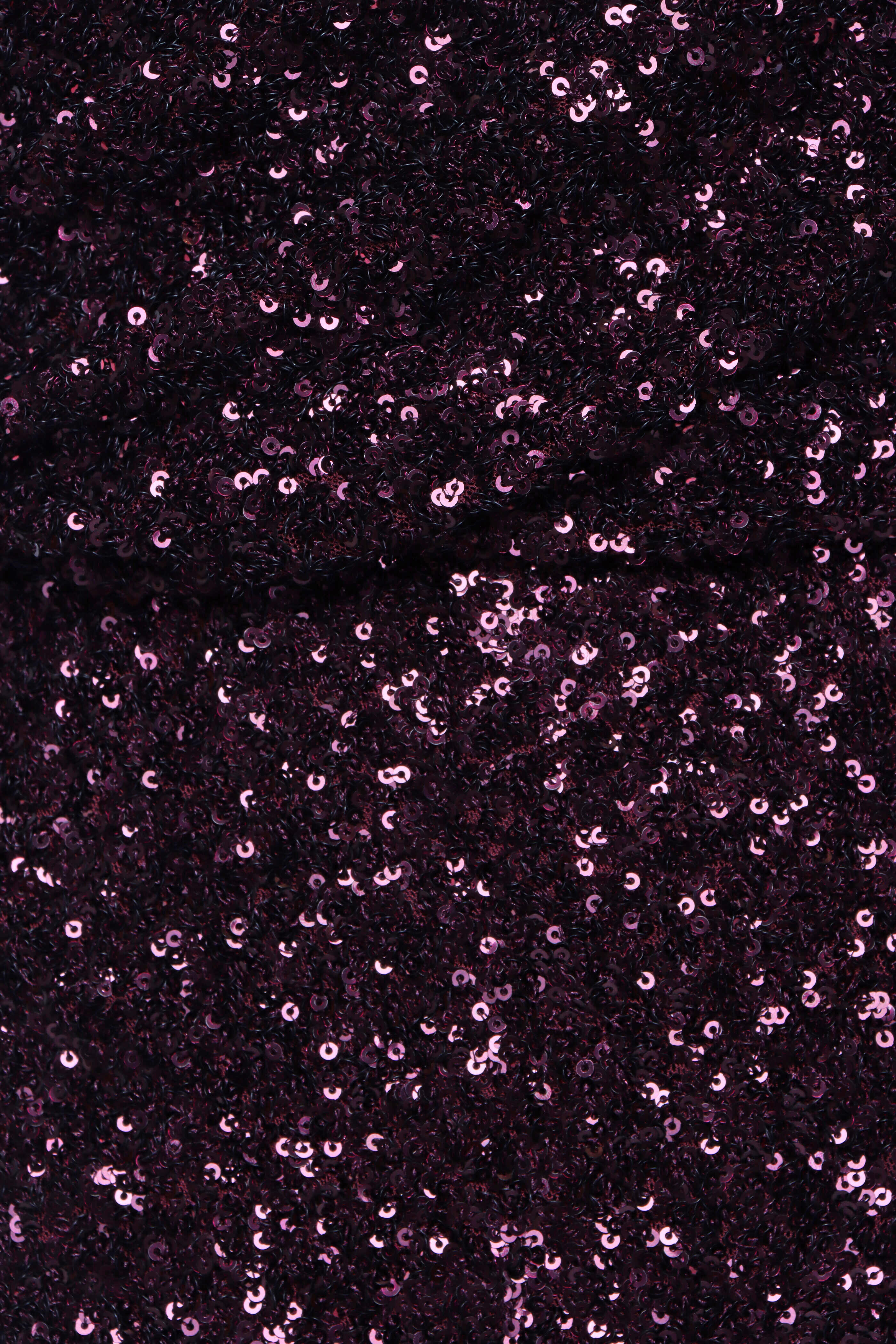 Balmain - Violet Sequin Halterneck Gown