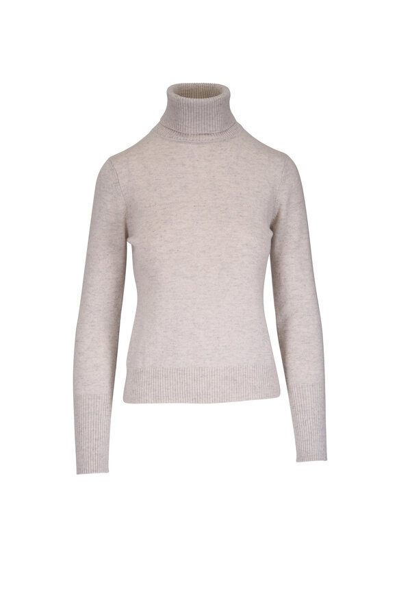 Kinross Essential Agate Cashmere Turtleneck Sweater - view 1