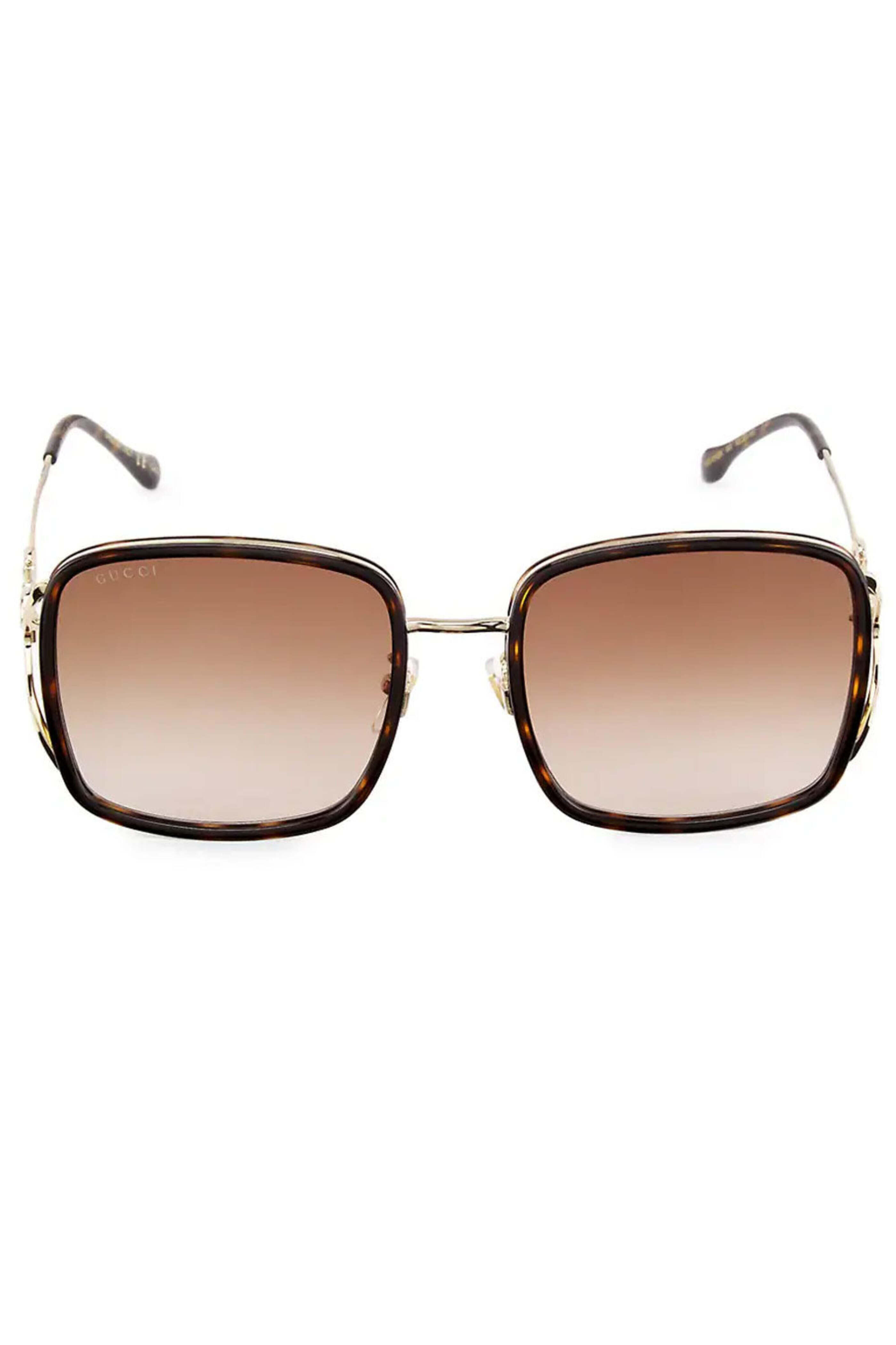 Gucci Sunglasses/safilo - Horsebit 58MM Square Sunglasses