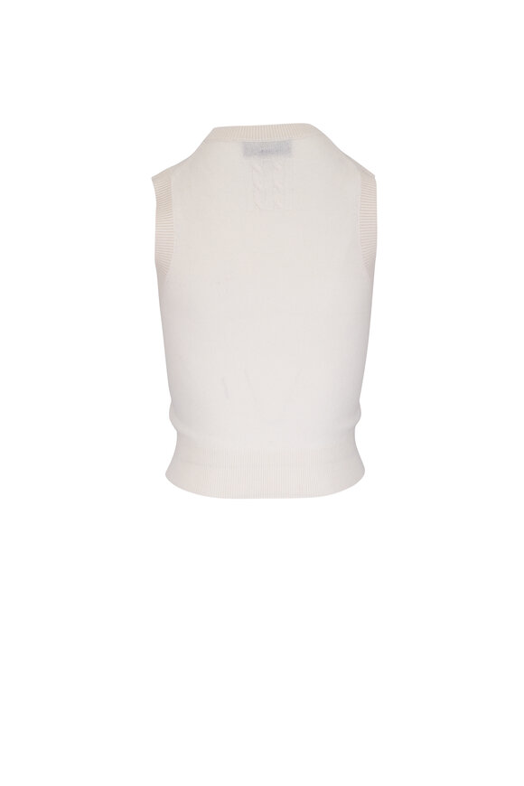 Nili Lotan - May Ivory Cashmere Tank Top