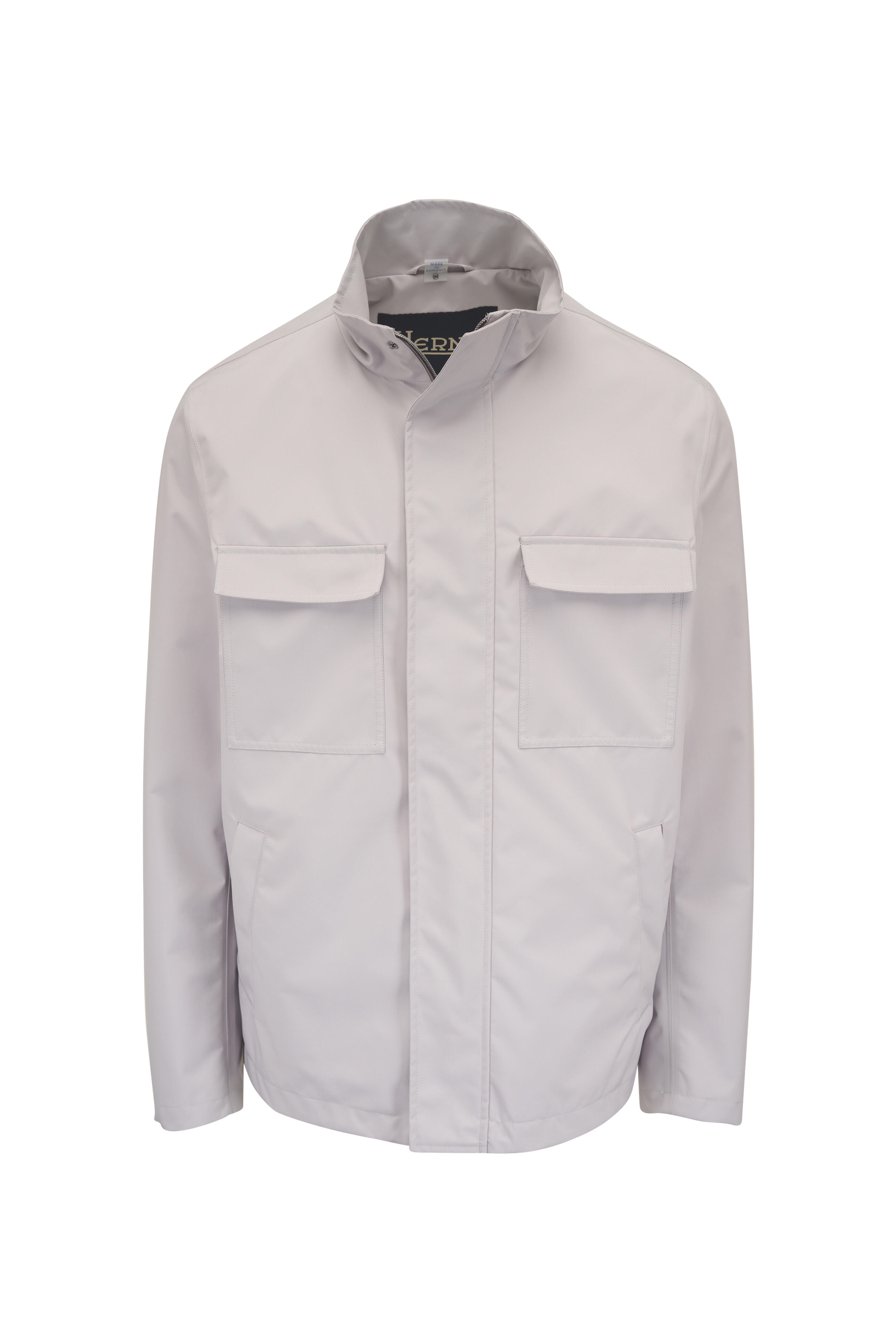 Herno - Dark Gray Chest Pocket Rain Jacket