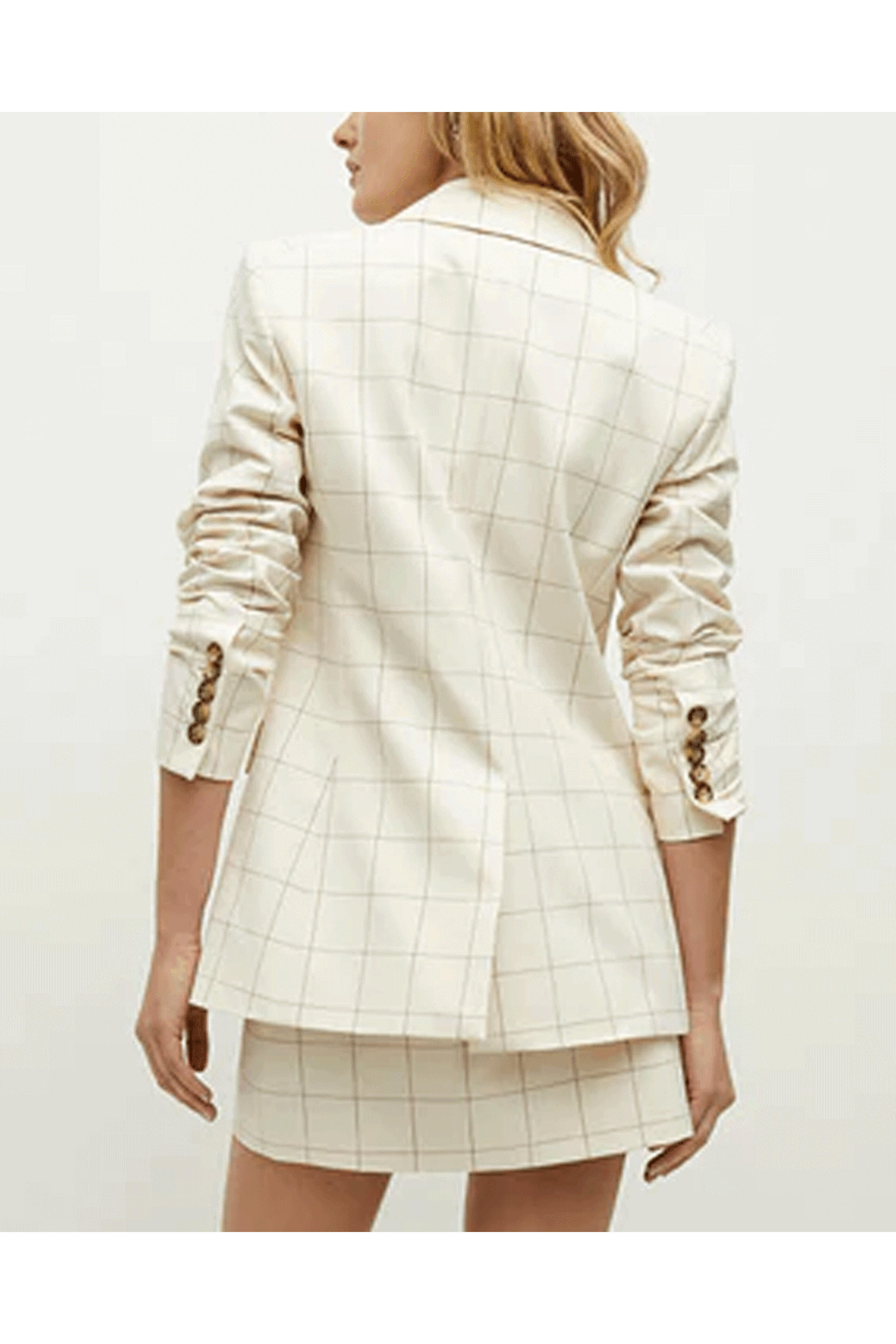 Veronica Beard - Ecru Ochre Charleston Dickey Jacket