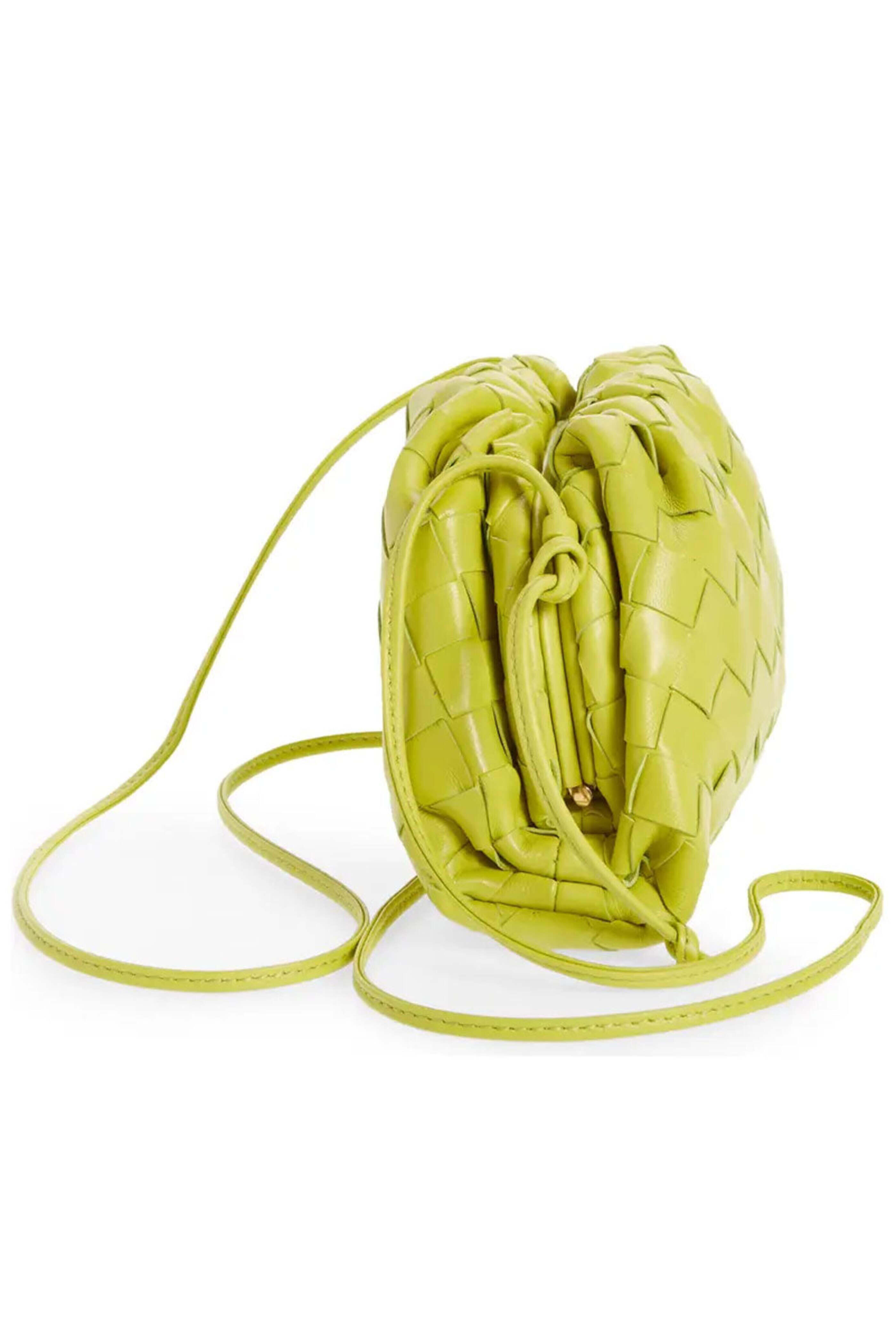 BOTTEGA VENETA クラッチバッグ ポーチ 639332 キウイゴールド BOTTEGA VENETA クラッチバッグ ポーチ 639332 キウイゴールド