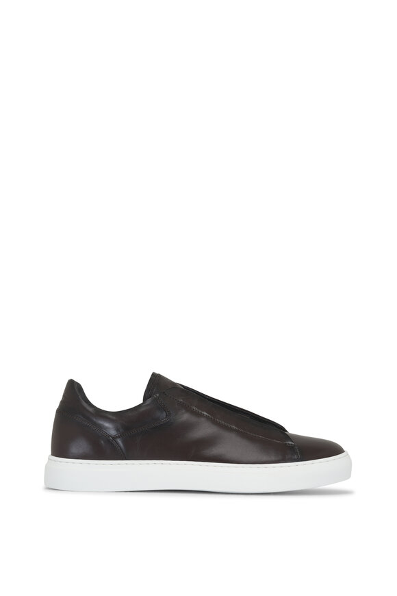 To Boot New York - Ainsworth Dark Brown Leather Sneaker