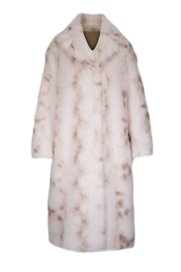 Herno White Faux Trench Coat - view 1