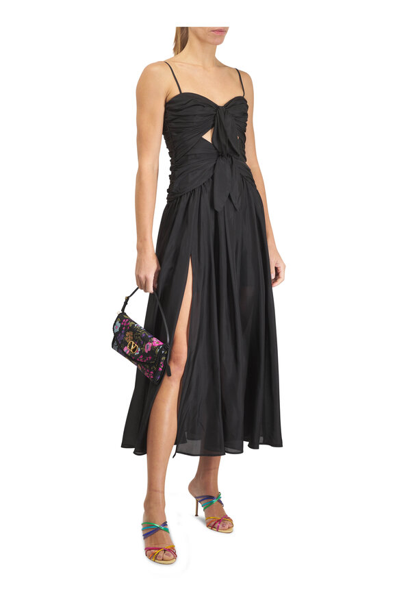 Valentino Garavani Devain Floral VLogo Clutch - view 7