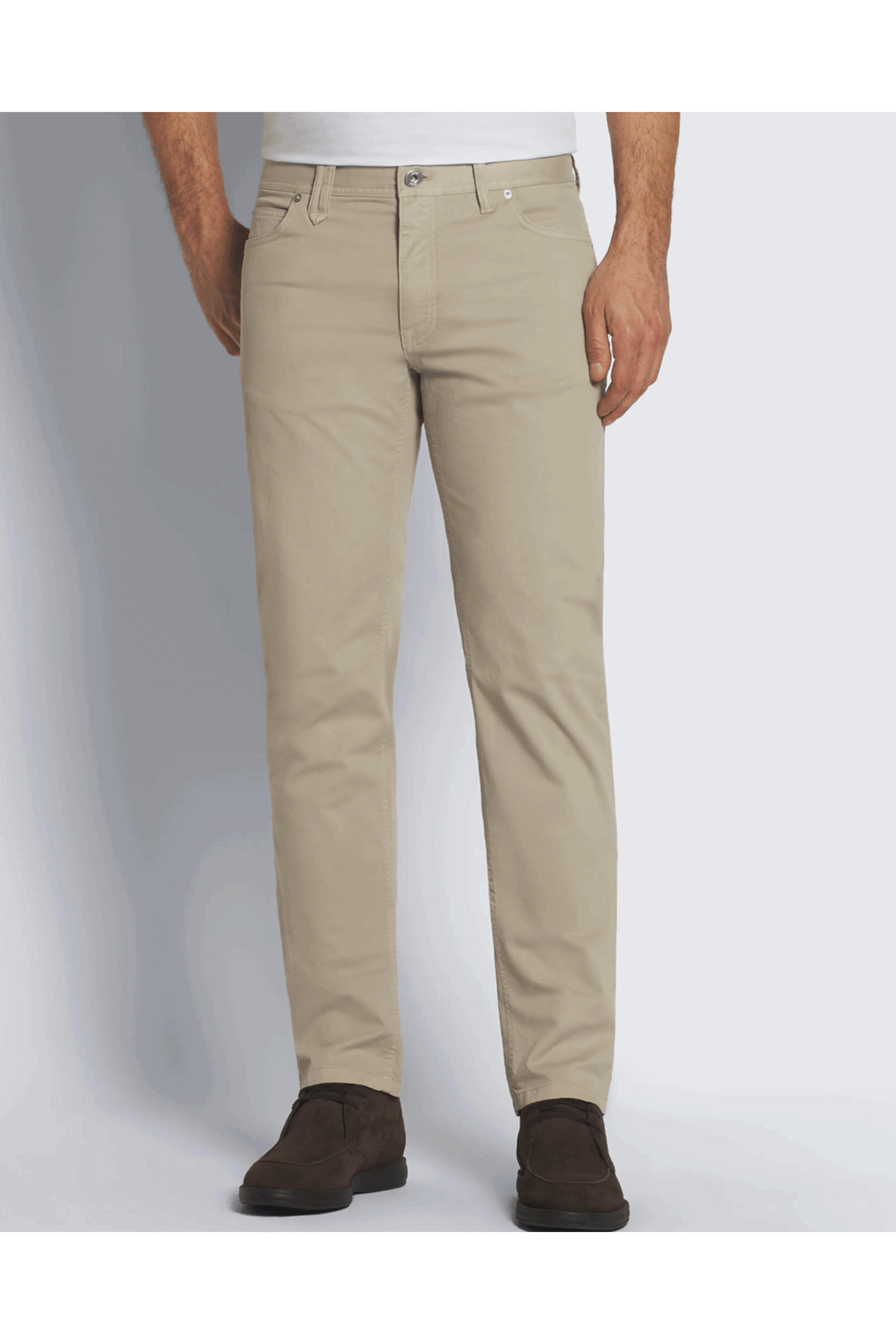 Brioni - Beige Denim 5 Pocket Pant