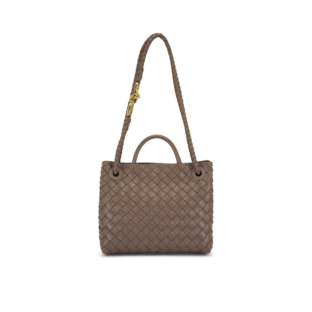 Bottega Veneta - Small Andiamo Pinecone Intrecciato Leather Bag