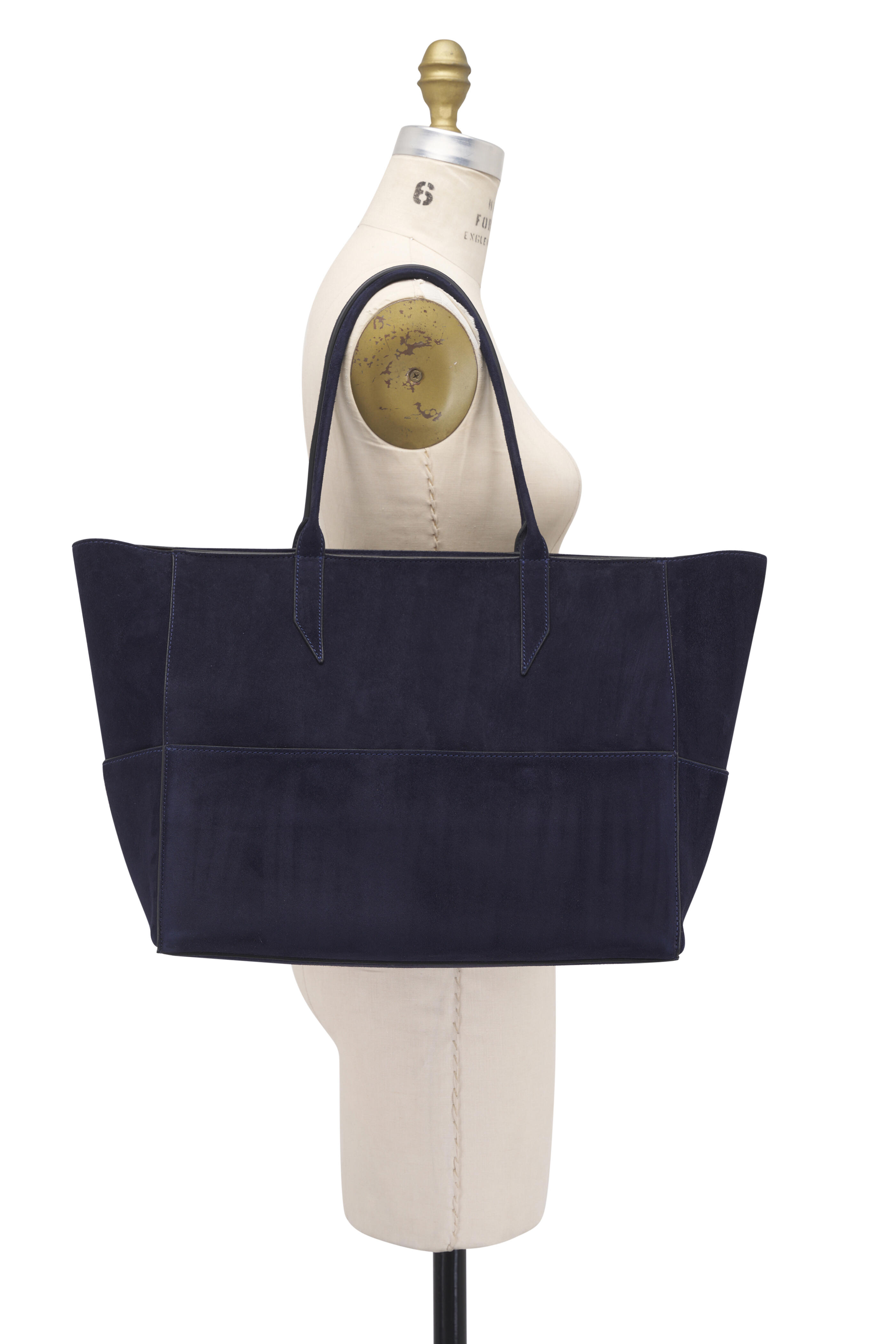 Métier - Small Incognito Midnight Suede Tote