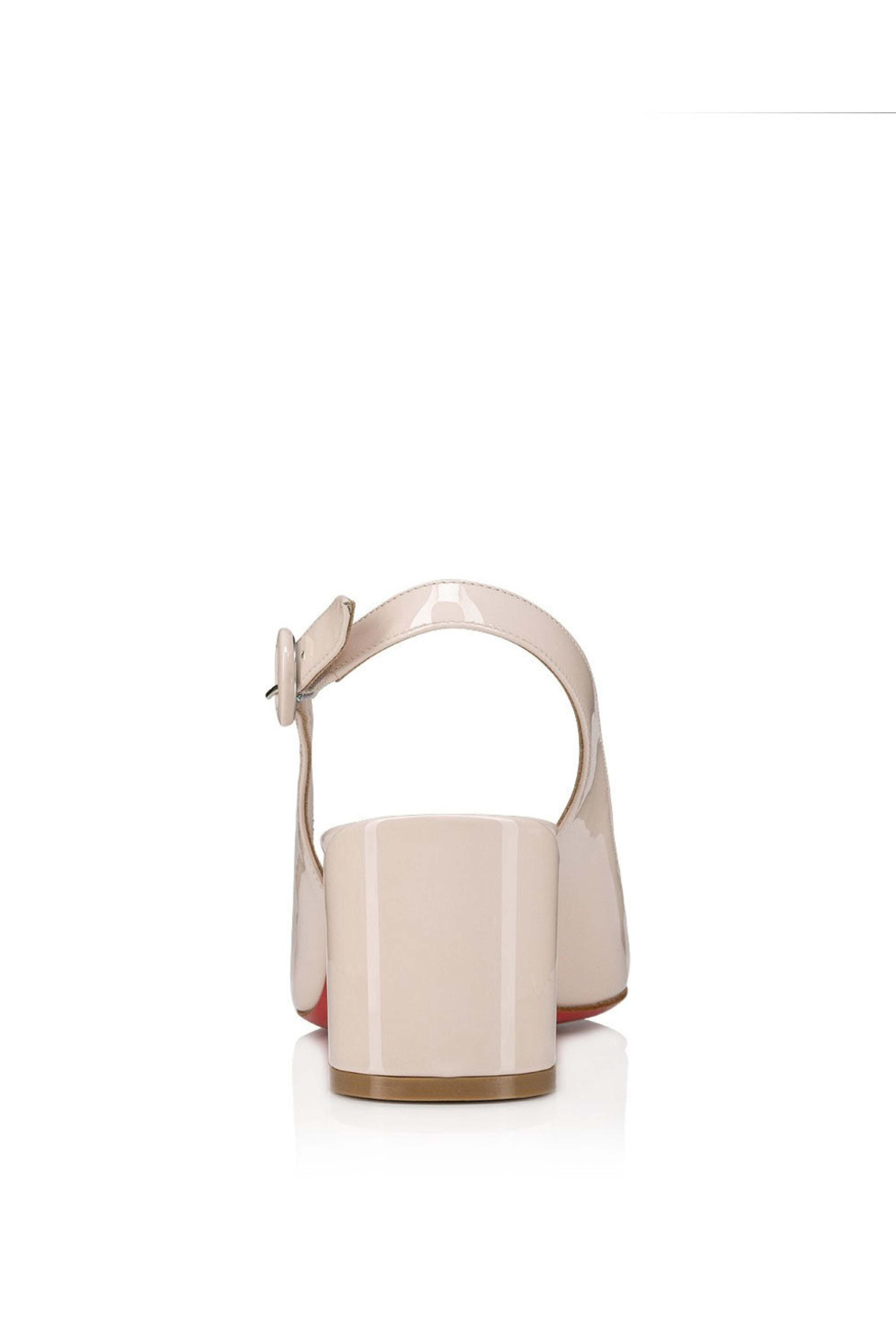 Christian Louboutin - So Jane Leche Leather Slingback Pump, 55m